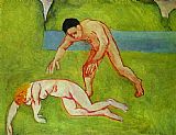Henri Matisse Satyr and Nymph painting
